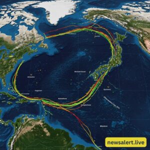 Tsunami Warnings Triggered Across the Pacific Basin