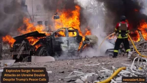 Explosive Surge: Russian Attacks on Ukraine Double Despite Trump’s Peace Calls